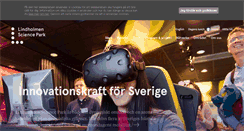 Desktop Screenshot of lindholmen.se